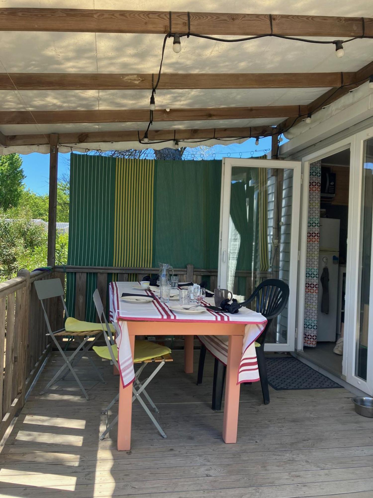 Mobil Home - Camping La Falaise Narbonne Exterior foto